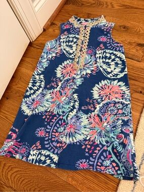 Lilly Pulitzer Girls Jane Shift Dress Size Large (8-10)